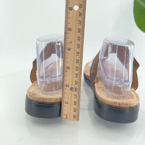 Alegria Women Moxi Sandal Size 40 10 Free Spirit Saddle Platform Slide Thong - Picture 8 of 14